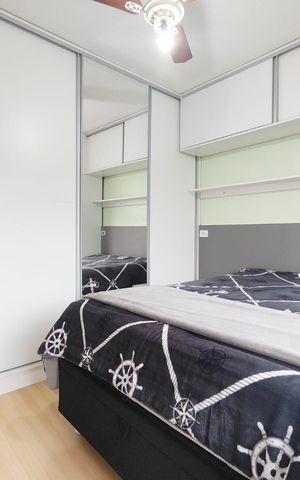 Apartamento à venda com 44m², 1 quarto e sem vaga Apartamento à venda com 44m², 1 quarto e sem vagaQuarto