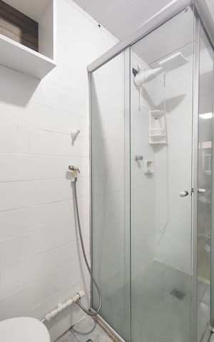 Apartamento à venda com 44m², 1 quarto e sem vaga Apartamento à venda com 44m², 1 quarto e sem vagaBanheiro