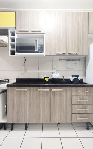 Apartamento à venda com 44m², 1 quarto e sem vaga Apartamento à venda com 44m², 1 quarto e sem vagaCozinha