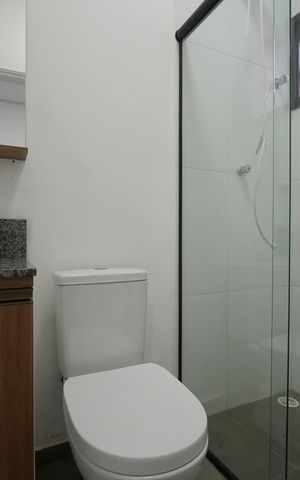 Studio para alugar com 18m², 1 quarto e sem vagaBanheiro