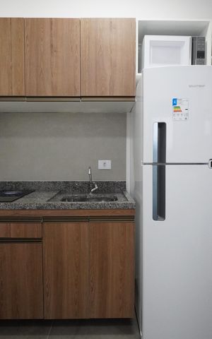 Studio para alugar com 18m², 1 quarto e sem vagaCozinha