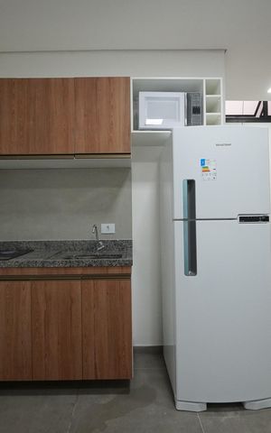 Studio para alugar com 24m², 1 quarto e sem vagaCozinha