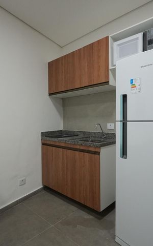 Studio para alugar com 24m², 1 quarto e sem vagaCozinha
