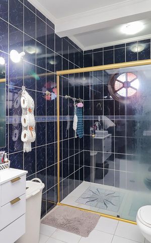 Casa à venda com 320m², 3 quartos e 5 vagasBanheiro da Suíte 1