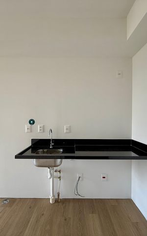 Studio à venda com 30m², 0 quarto e sem vaga Studio à venda com 30m², 0 quarto e sem vagaCozinha