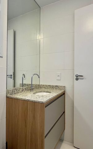 Apartamento à venda com 44m², 2 quartos e 1 vaga Apartamento à venda com 44m², 2 quartos e 1 vagaBanheiro Corredor