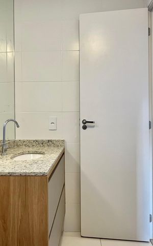 Apartamento à venda com 44m², 2 quartos e 1 vaga Apartamento à venda com 44m², 2 quartos e 1 vagaBanheiro Corredor