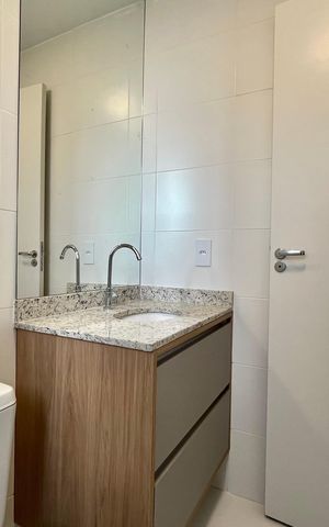 Apartamento à venda com 44m², 2 quartos e 1 vaga Apartamento à venda com 44m², 2 quartos e 1 vagaBanheiro da Suíte