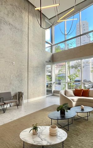 Apartamento à venda com 44m², 2 quartos e 1 vaga Apartamento à venda com 44m², 2 quartos e 1 vagaHall social