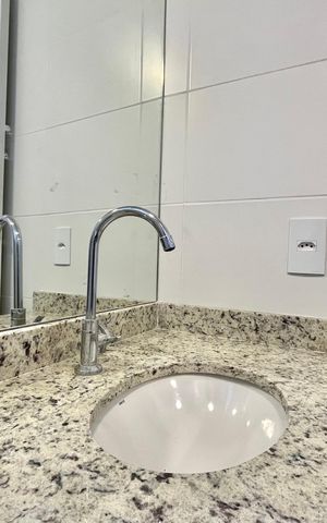 Apartamento à venda com 44m², 2 quartos e 1 vaga Apartamento à venda com 44m², 2 quartos e 1 vagaBanheiro Corredor