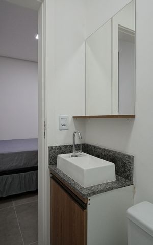 Studio para alugar com 18m², 1 quarto e sem vagaBanheiro