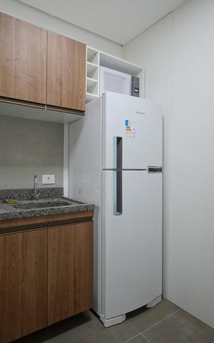 Studio para alugar com 18m², 1 quarto e sem vagaCozinha