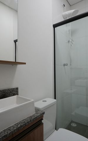 Studio para alugar com 18m², 1 quarto e sem vagaBanheiro
