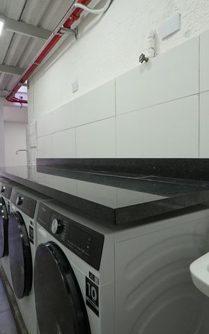 Studio para alugar com 24m², 1 quarto e sem vagaLavanderia