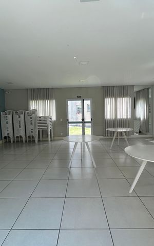 Apartamento à venda com 44m², 2 quartos e sem vagaÁrea comum - Salão de festas