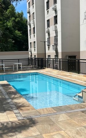 Apartamento à venda com 44m², 2 quartos e sem vagaÁrea comum - Piscina
