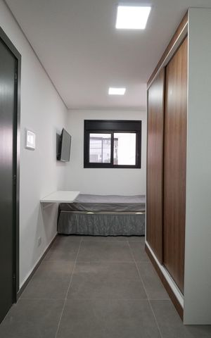 Studio para alugar com 24m², 1 quarto e sem vagaStudio