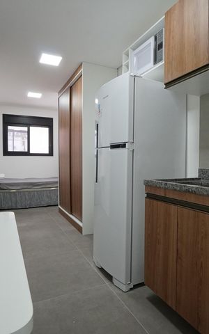 Studio para alugar com 24m², 1 quarto e sem vagaCozinha