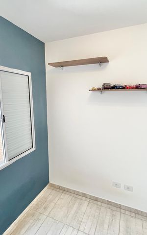 Casa de condomínio à venda com 102m², 2 quartos e 2 vagasQuarto 2 - Suíte