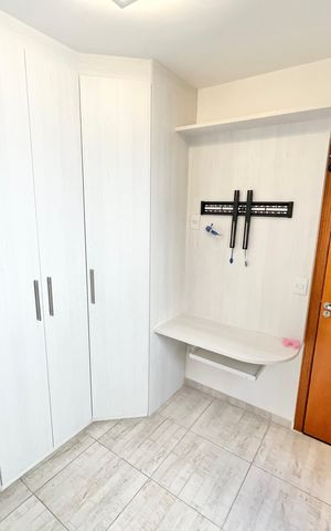 Casa de condomínio à venda com 102m², 2 quartos e 2 vagasQuarto 2 - Suíte