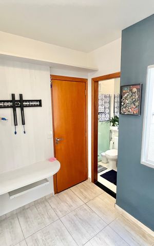 Casa de condomínio à venda com 102m², 2 quartos e 2 vagasQuarto 2 - Suíte