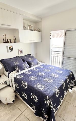 Casa de condomínio à venda com 102m², 2 quartos e 2 vagasQuarto 1 - Suíte