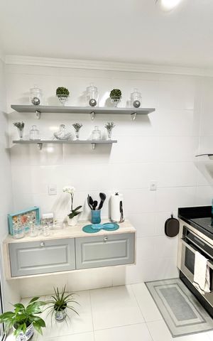 Casa de condomínio à venda com 102m², 2 quartos e 2 vagasSala/Cozinha