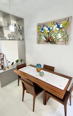 Casa de condomínio à venda com 102m², 2 quartos e 2 vagasSala/Cozinha