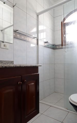 Casa para alugar com 211m², 3 quartos e 4 vagasBanheiro da Suíte 3