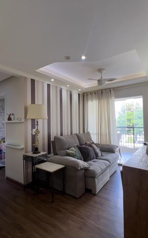 Apartamento à venda com 68m², 2 quartos e 1 vaga