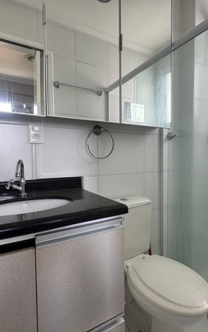 Apartamento à venda com 68m², 3 quartos e sem vaga Apartamento à venda com 68m², 3 quartos e sem vagaBanheiro 1