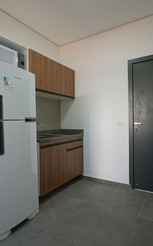 Studio para alugar com 24m², 1 quarto e sem vagaCozinha