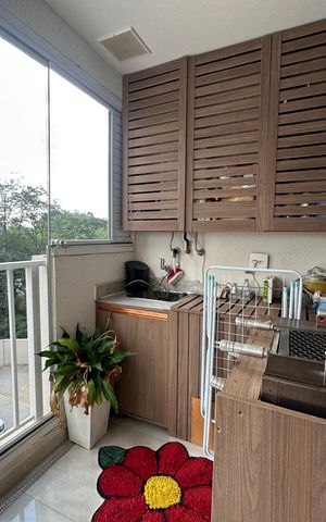Apartamento para alugar com 53m², 1 quarto e 1 vagaChurrasqueira
