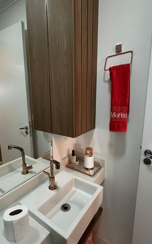 Apartamento para alugar com 53m², 1 quarto e 1 vagaLavabo
