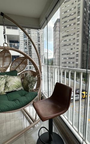 Apartamento para alugar com 53m², 1 quarto e 1 vagaVaranda da Sala