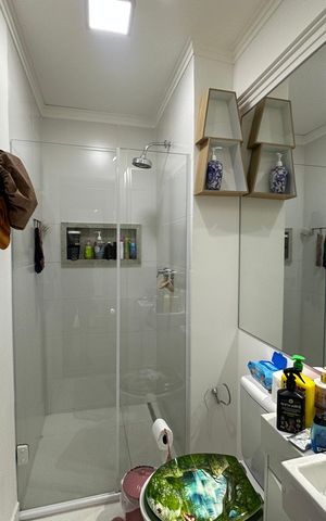 Apartamento para alugar com 53m², 1 quarto e 1 vagaBanheiro da Suíte