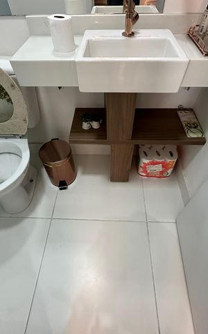 Apartamento para alugar com 53m², 1 quarto e 1 vagaLavabo