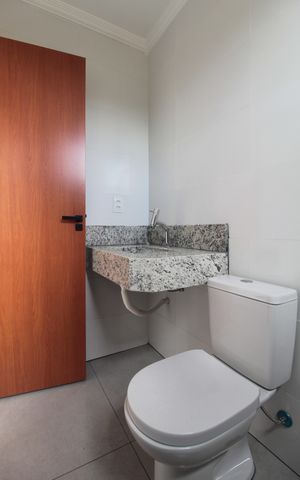 Casa à venda com 118m², 3 quartos e 1 vagaBanheiro da Suite