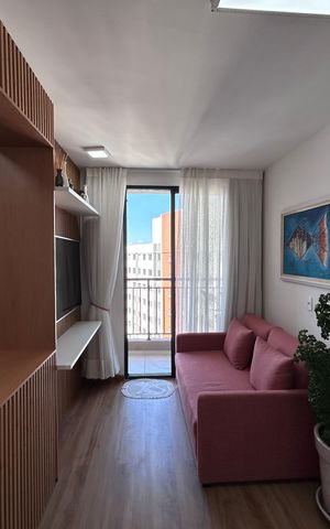 Apartamento à venda com 40m², 1 quarto e 1 vagaSala 