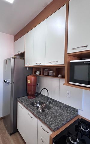 Apartamento à venda com 40m², 1 quarto e 1 vagaCozinha