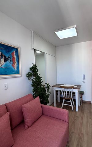 Apartamento à venda com 40m², 1 quarto e 1 vagaSala 