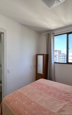 Apartamento à venda com 40m², 1 quarto e 1 vagaQuarto suíte