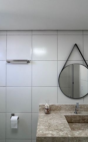 Apartamento à venda com 40m², 1 quarto e 1 vagaBanheiro suíte 