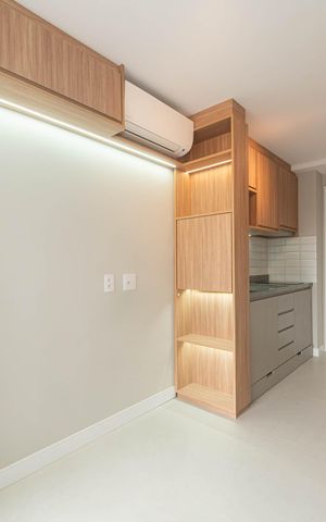 Studio à venda com 30m², 1 quarto e sem vaga Studio à venda com 30m², 1 quarto e sem vagaSala/cozinha