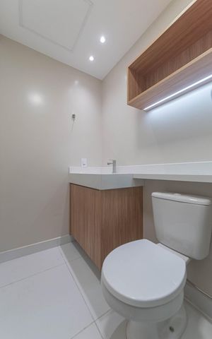 Studio à venda com 30m², 1 quarto e sem vaga Studio à venda com 30m², 1 quarto e sem vagaBanheiro