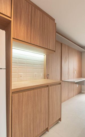 Studio à venda com 30m², 1 quarto e sem vaga Studio à venda com 30m², 1 quarto e sem vagaSala/cozinha