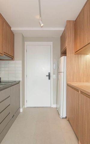 Studio à venda com 30m², 1 quarto e sem vaga Studio à venda com 30m², 1 quarto e sem vagaSala/cozinha