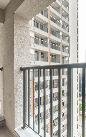 Studio à venda com 30m², 1 quarto e sem vaga Studio à venda com 30m², 1 quarto e sem vagaVaranda da Sala/cozinha