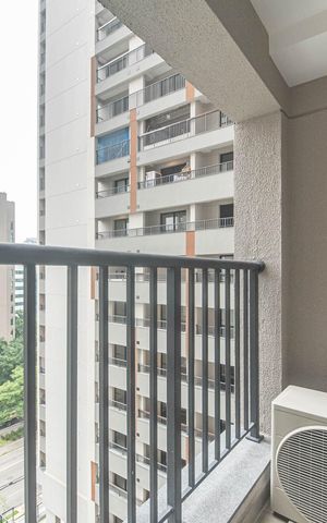 Studio à venda com 30m², 1 quarto e sem vaga Studio à venda com 30m², 1 quarto e sem vagaVaranda da Sala/cozinha