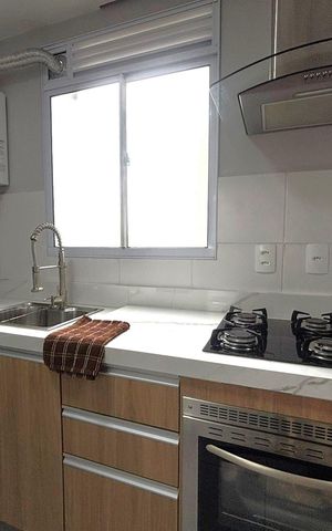 Apartamento à venda com 48m², 2 quartos e 1 vaga
